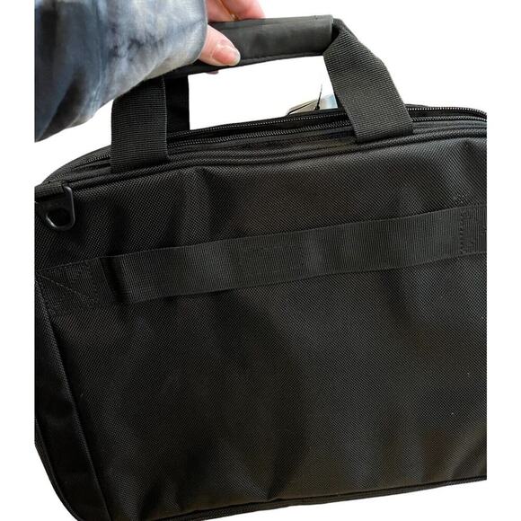 Targus CityLite Laptop Briefcase Black Polyester NWT 15.6” Lots Of Pockets - Picture 6 of 7
